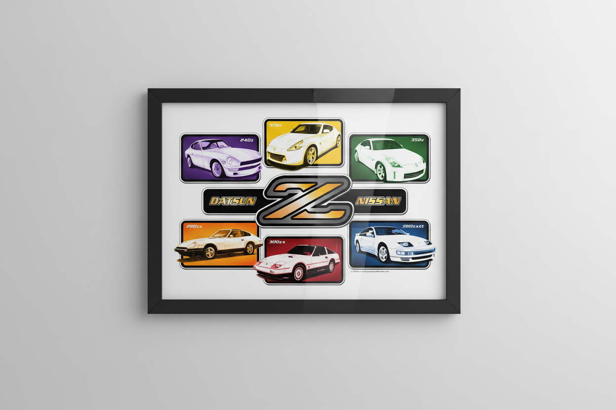 j*n様  february6 ポスターセット Datsun Nissan Z Cars Collection Poster 13x19