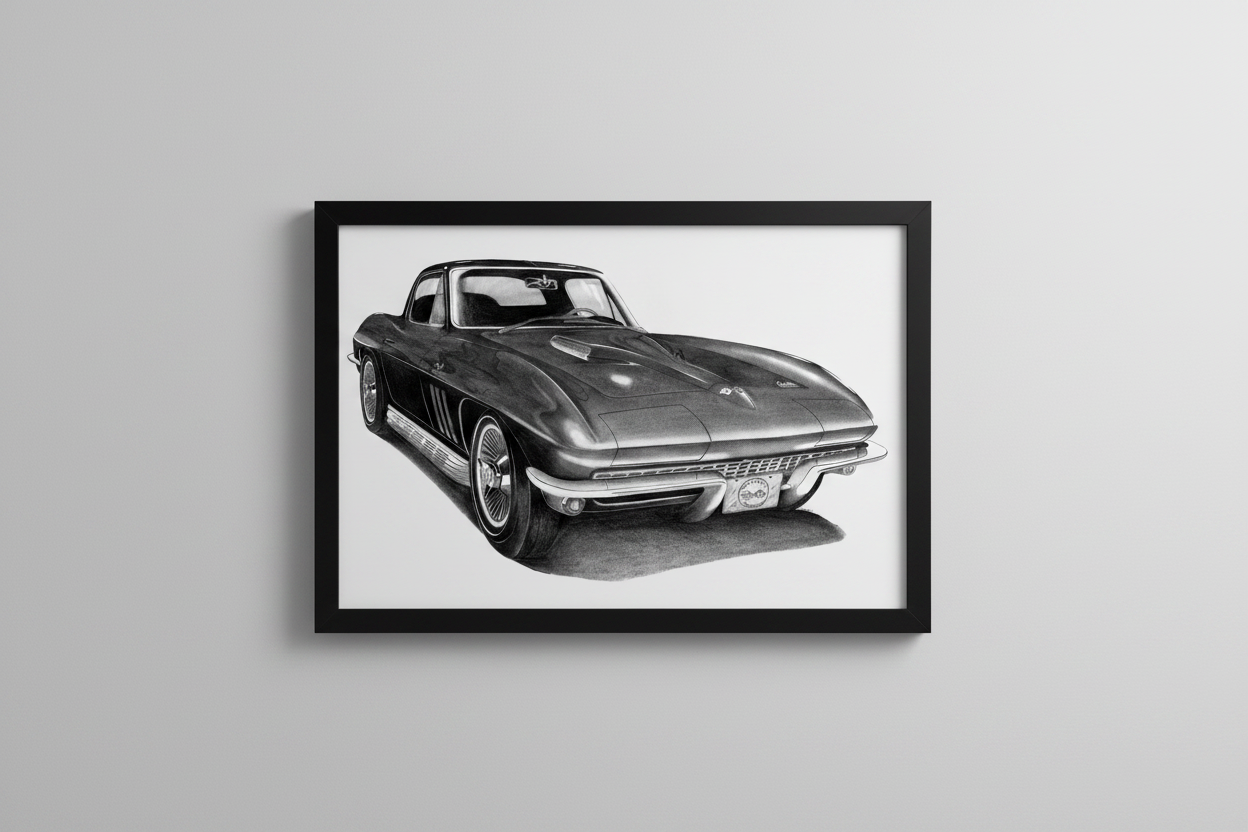 Chevrolet Corvette Framed